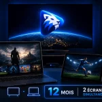 Abonnement IPTV Premium de 12 mois pour 2 écrans