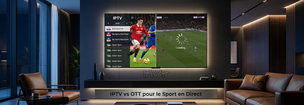 IPTV vs OTT pour le Sport en Direct