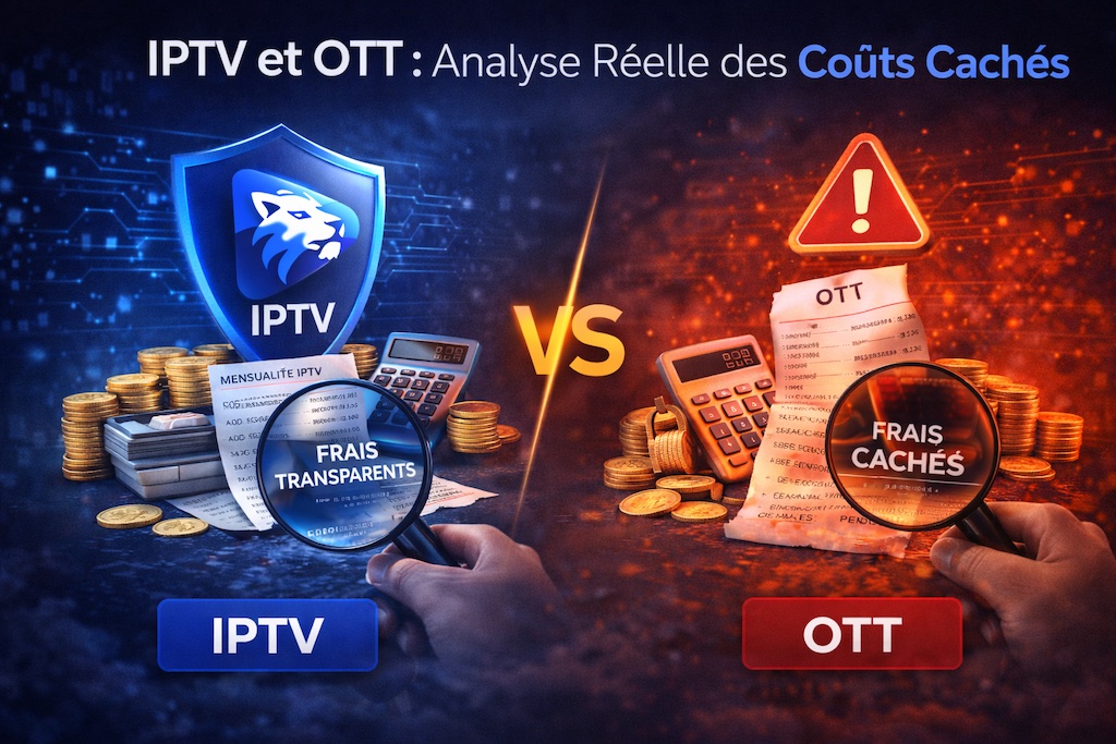 IPTV et OTT coûts réels : Le Comparatif Budget 2026 (Guide Complet)