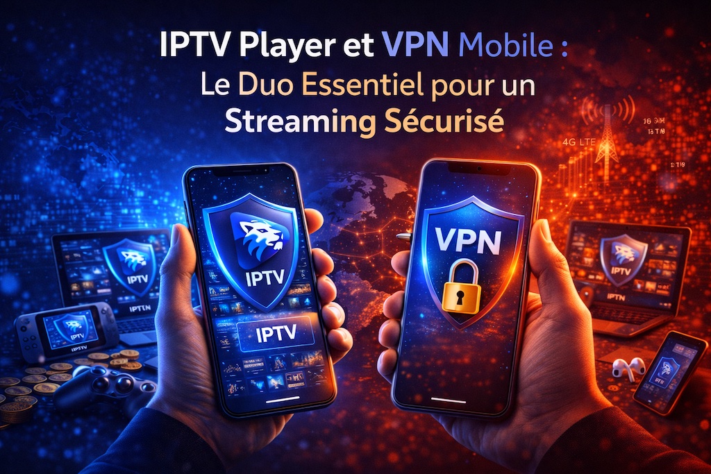 IPTV Player et VPN Mobile : Le Duo Essentiel pour un Streaming Sécurisé