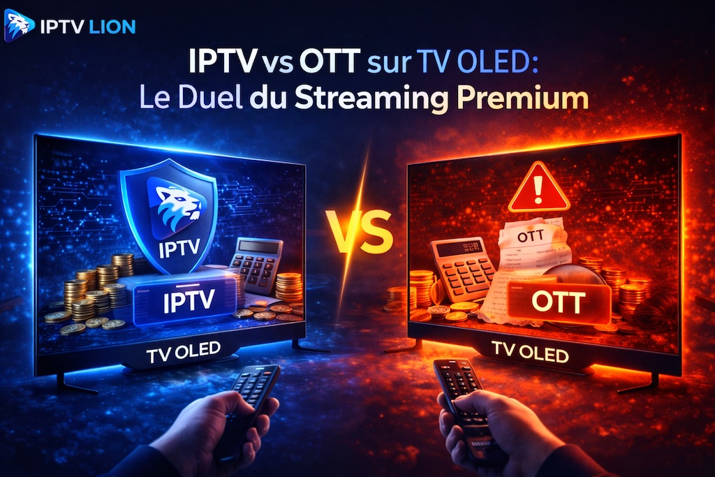 IPTV vs OTT sur TV OLED
