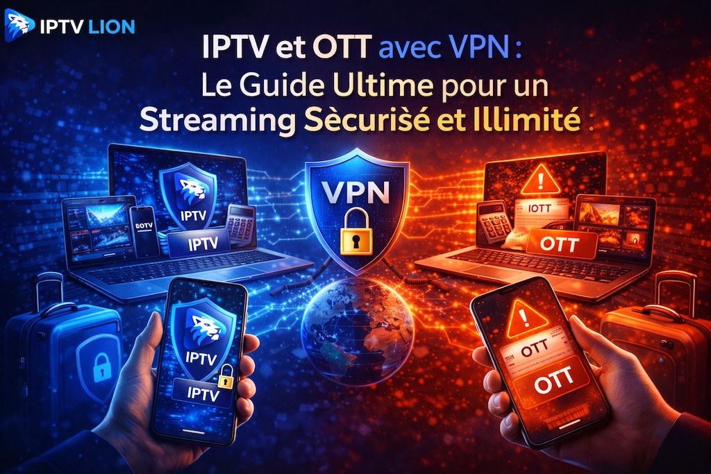 IPTV et OTT avec VPN : Le Guide Ultime pour un Streaming Sécurisé et Illimité