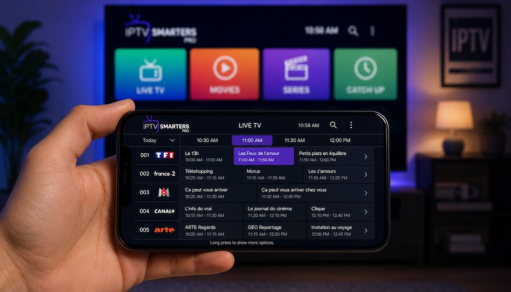 Comment réparer l'EPG sur IPTV Smarters Pro (Guide Complet 2026)