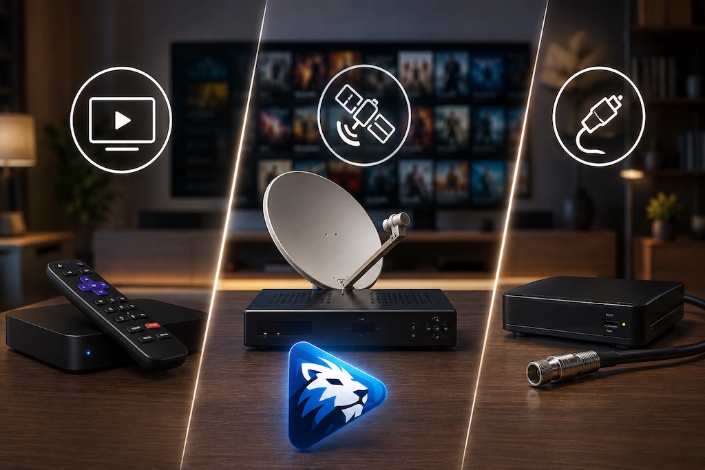 IPTV vs Satellite vs Cab